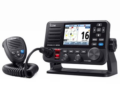 Introducing the all new AIS Receive Version of our IC-M510 VHF/DSC Marine Radio