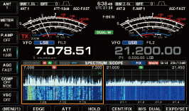 Dual scope example (Horizontally aligned)