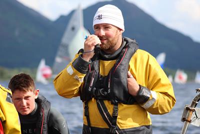 Icom Sponsor 'The One' Bassenthwaite Lake Sailing Week Safety Team