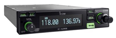 IC-A210E Ground to Air 8.33kHz Panel Mount Radio, Back in Stock!