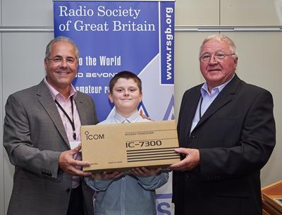 Youngest Licenced Amateur Rewarded at RSGB Convention  